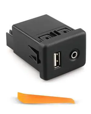 Jet Black Audio Player and USB Receptacle Interface Module Fit for Chevrolet Cruze GMC Cadillac Buick Model Replace 84333024 with Installation Tools Without Cover Jet Black Audio Player and USB Receptacle Interface Module Fit for Chevrolet Cruze GMC Cadillac Buick Model Replace 84333024 with Installation Tools Without Cover
