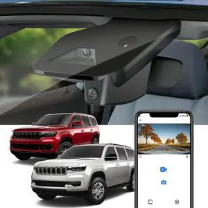 4K Dash Cam Suitable for Jeep Wagoneer 2022-2026 & Grand Wagoneer L S (HD2-D4150), Integrated OEM Look, UHD 2160P Video, Built-in WiFi & APP, Loop Recording, G-Sensor, Plug & Play, 64GB Card 4K Dash Cam Suitable for Jeep Wagoneer 2022-2026 & Grand Wagoneer L S (HD2-D4150), Integrated OEM Look, UHD 2160P Video, Built-in WiFi & APP, Loop Recording, G-Sensor, Plug & Play, 64GB Card