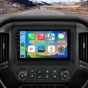 Car Radio Stereo for Chevy Silverado GMC Sierra 2014-2018 with CarPlay | 2014-2018 (Without Bo-seSystem) 10 Inch Touch Screen Support Carplay Android Auto Car Radio Stereo for Chevy Silverado GMC Sierra 2014-2018 with CarPlay | 2014-2018 (Without Bo-seSystem) 10 Inch Touch Screen Support Carplay Android Auto