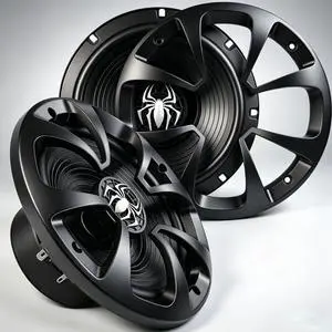 Upgraded 6.5" Coaxial Car Speakers, 800W Max 4 Ohm Car Audio Speakers High-end Silk Dome Tweeter, Plug & Play Installation, Durable Design - Pair Upgraded 6.5" Coaxial Car Speakers, 800W Max 4 Ohm Car Audio Speakers High-end Silk Dome Tweeter, Plug & Play Installation, Durable Design - Pair