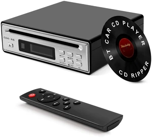HiFi CD Player for Home, CD Ripper, Bluetooth Car CD Player with USB Ripping, Rip CD to USB, External High-Fidelity Player for Car with Optical, AUX outputs, Bluetooth Transmitter/Receiver HiFi CD Player for Home, CD Ripper, Bluetooth Car CD Player with USB Ripping, Rip CD to USB, External High-Fidelity Player for Car with Optical, AUX outputs, Bluetooth Transmitter/Receiver