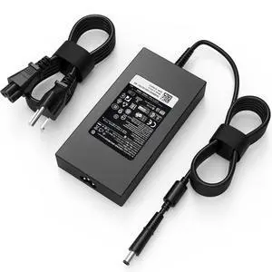 Original Replacement 180W Dell Laptop Charger Fit for Dell Alienware 13 15 17 R1 R2 R3 R4 R5 G3 G5 G7 Precision 7510 7710 7520 7530 OptiPlex 3011 AIO Inspiron One 2350 2320 DA180PM111 Power Cord Original Replacement 180W Dell Laptop Charger Fit for Dell Alienware 13 15 17 R1 R2 R3 R4 R5 G3 G5 G7 Precision 7510 7710 7520 7530 OptiPlex 3011 AIO Inspiron One 2350 2320 DA180PM111 Power Cord