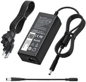 65W 45W AC Adapter for Dell Laptop Charger Dell inspiron 15 la65ns2-01 | Compatible with Dell inspiron 13 14 17 Series 3520 5100 5567 5559, Latitude,Computer Barrel Charger- 4.5mm and 7.4mm jack 65W 45W AC Adapter for Dell Laptop Charger Dell inspiron 15 la65ns2-01 | Compatible with Dell inspiron 13 14 17 Series 3520 5100 5567 5559, Latitude,Computer Barrel Charger- 4.5mm and 7.4mm jack