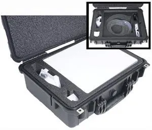 Waterproof Hard Case Fits Starlink Mini Kit with Dual-Level Foam Waterproof Hard Case Fits Starlink Mini Kit with Dual-Level Foam