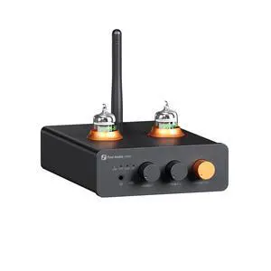 GR40 Tube Preamplifier with DAC, Stereo Headphone Amplifier 3.5mm Home Audio for Active Speakers/Headphones, Digital to Analog Audio Converter Preamp with Bluetooth and USB/Opt/Coax GR40 Tube Preamplifier with DAC, Stereo Headphone Amplifier 3.5mm Home Audio for Active Speakers/Headphones, Digital to Analog Audio Converter Preamp with Bluetooth and USB/Opt/Coax