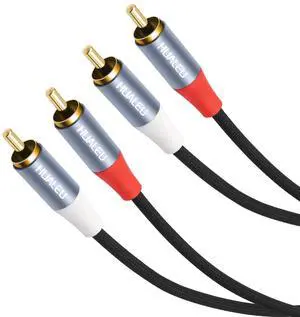 20FT 2 RCA M/M Stereo Audio Cable, Gold-Plated 2RCA Male to 2RCA Male Aluminum Shell Auxiliary Audio Cord-1Pack 20FT 2 RCA M/M Stereo Audio Cable, Gold-Plated 2RCA Male to 2RCA Male Aluminum Shell Auxiliary Audio Cord-1Pack