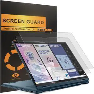 3-Pack Designed for Lenovo Yoga 7 / 7i 16" 2-in-1 Gen 9 2024 Touchscreen Screen Protector (16IML9/83DL, 16AHP9/83DM), Anti Glare and Anti Fingerprint (Matte) Shield 3-Pack Designed for Lenovo Yoga 7 / 7i 16" 2-in-1 Gen 9 2024 Touchscreen Screen Protector (16IML9/83DL, 16AHP9/83DM), Anti Glare and Anti Fingerprint (Matte) Shield