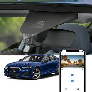 4K Dash Cam Suitable for Acura TLX & TLX Type S 2021 2022 2023, OEM Factory Look, 2160P UHD Video, Built-in WiFi & APP, Loop Recording, G-Sensor, Night Vision, Plug & Play, 64GB Card 4K Dash Cam Suitable for Acura TLX & TLX Type S 2021 2022 2023, OEM Factory Look, 2160P UHD Video, Built-in WiFi & APP, Loop Recording, G-Sensor, Night Vision, Plug & Play, 64GB Card