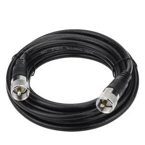 18ft RG8x Coaxial Cable, CB Coax Cable, UHF PL259 Male to Male, Low Loss, Waterproof, Compatible with CB Ham Radio, Antenna Analyzer, Dummy Load, SWR Meter 18ft RG8x Coaxial Cable, CB Coax Cable, UHF PL259 Male to Male, Low Loss, Waterproof, Compatible with CB Ham Radio, Antenna Analyzer, Dummy Load, SWR Meter
