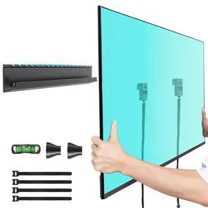 No Stud TV Wall Mount, Studless Drywall Mount TV Bracket for Most 32-70 TVs, No Damage, No Drill TV Hanger, Low Profile, Holds up to 130 lbs, Max VESA 400x400mm No Stud TV Wall Mount, Studless Drywall Mount TV Bracket for Most 32-70 TVs, No Damage, No Drill TV Hanger, Low Profile, Holds up to 130 lbs, Max VESA 400x400mm