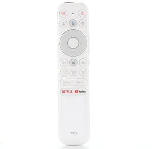 Dan's Originals RC902N / FER1 TV Remote Control with Voice for TCL | NXTVISION Google Tv's - White - Netflix - YouTube - G0401-000232 Dan's Originals RC902N / FER1 TV Remote Control with Voice for TCL | NXTVISION Google Tv's - White - Netflix - YouTube - G0401-000232
