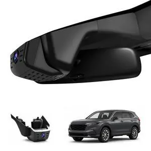4K Dash Cam for Honda CRV 2023 2024 2025 2026 (Black) | Integrated OEM Look Dashcam with 128GB Card,App&WiFi,Loop Recording,Built-in G-sensor,Collision Detection,24H Parking Monitor 4K Dash Cam for Honda CRV 2023 2024 2025 2026 (Black) | Integrated OEM Look Dashcam with 128GB Card,App&WiFi,Loop Recording,Built-in G-sensor,Collision Detection,24H Parking Monitor