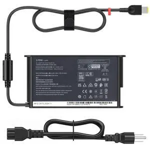 170W Charger Compatible with Lenovo Legion Slim ThinkPad | 20V 8.5A AC Adapter. Fits LOQ, IdeaPad Pro 5/5i, Yoga Pro 9i, P1 P16 P70-P73 P51. Replaces ADL170SCC3A 4X20S56697 170W Charger Compatible with Lenovo Legion Slim ThinkPad | 20V 8.5A AC Adapter. Fits LOQ, IdeaPad Pro 5/5i, Yoga Pro 9i, P1 P16 P70-P73 P51. Replaces ADL170SCC3A 4X20S56697