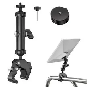 Pipe Adapter Compatible with Starlink Mini Mount, Foldable Clamp | Fits 2026/2025 & 2024 Setups; T-Handle Attachment; RV ladder, Roof Rack and Yacht, Camper Accessories Easy Installation Pipe Adapter Compatible with Starlink Mini Mount, Foldable Clamp | Fits 2026/2025 & 2024 Setups; T-Handle Attachment; RV ladder, Roof Rack and Yacht, Camper Accessories Easy Installation