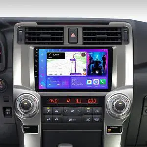 Car Stereo for Toyota 4Runner 2010-2018 - Wireless CarPlay Android Auto | 9" 1280x800 HD Touchscreen Upgrade with Android 15, 4GB+64GB, WiFi 6, GPS Navigation, Bluetooth 5.4 & DSP Audio Car Stereo for Toyota 4Runner 2010-2018 - Wireless CarPlay Android Auto | 9" 1280x800 HD Touchscreen Upgrade with Android 15, 4GB+64GB, WiFi 6, GPS Navigation, Bluetooth 5.4 & DSP Audio