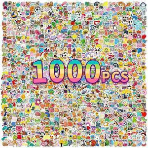 1000 pcs/Set Random Theme No Repeated Cute Cartoon Stickers for Kids Teens- Small Waterproof Vinyl Decals for Laptop, Scrapbooking, DIY Crafts - Adorable Animal & Fantasy Theme Sticker Pack Gift/Deco 1000 pcs/Set Random Theme No Repeated Cute Cartoon Stickers for Kids Teens- Small Waterproof Vinyl Decals for Laptop, Scrapbooking, DIY Crafts - Adorable Animal & Fantasy Theme Sticker Pack Gift/Deco