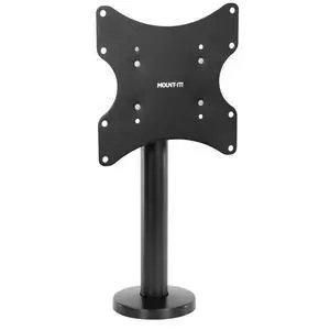 Bolt Down TV Stand, Anti-Tip Swivel Tabletop TV Mount for 23"43" Screens up to 110 lbs, VESA 100x100 to 200x200, Low-Profile Desktop TV Base for Desk or Bedroom, Steel, Black Bolt Down TV Stand, Anti-Tip Swivel Tabletop TV Mount for 23"43" Screens up to 110 lbs, VESA 100x100 to 200x200, Low-Profile Desktop TV Base for Desk or Bedroom, Steel, Black