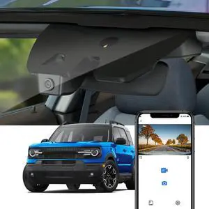 4K Dash Cam Suitable for Ford Bronco Sport 2021-2025 (HD2-D5500), 5 Pin Plug, OEM Factory Look, UHD 2160P Video, Built-in WiFi & APP, Loop Recording G-Sensor, Plug & Play, 64GB Card 4K Dash Cam Suitable for Ford Bronco Sport 2021-2025 (HD2-D5500), 5 Pin Plug, OEM Factory Look, UHD 2160P Video, Built-in WiFi & APP, Loop Recording G-Sensor, Plug & Play, 64GB Card