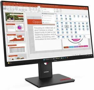 ThinkVision T27-40 27" Class Full HD LED Monitor - 16:9 - Eclipse Black ThinkVision T27-40 27" Class Full HD LED Monitor - 16:9 - Eclipse Black