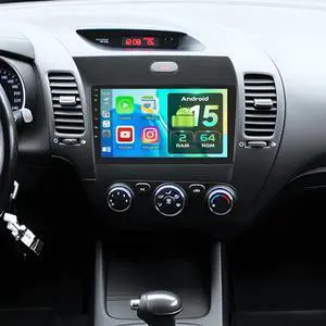 Car Stereo for Kia Cerato K3 Forte 2013-2018 Wireless CarPlay Android Auto | 9 Inch HD Touch Screen with 2+64G storage, Cerato Radio with 5Ghz WiFi GPS Bluetooth FM/RDS EQ SWC Backup Camera MIC Car Stereo for Kia Cerato K3 Forte 2013-2018 Wireless CarPlay Android Auto | 9 Inch HD Touch Screen with 2+64G storage, Cerato Radio with 5Ghz WiFi GPS Bluetooth FM/RDS EQ SWC Backup Camera MIC