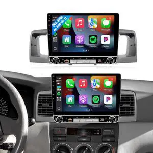 4+64G Car Radio for Toyota Corolla 2003 2004 2005 2006 2007 2008 Stereo Upgrade with Wireless Carplay Android Auto, 9 Inch Touchscreen with BT/GPS Navi/WiFi//SWC/Backup Camera/Mic Non J.B.L 4+64G Car Radio for Toyota Corolla 2003 2004 2005 2006 2007 2008 Stereo Upgrade with Wireless Carplay Android Auto, 9 Inch Touchscreen with BT/GPS Navi/WiFi//SWC/Backup Camera/Mic Non J.B.L