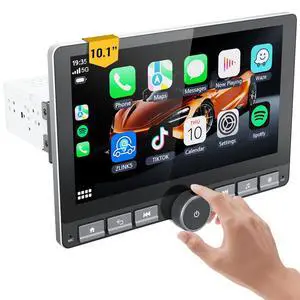 10.1 Inch Single Din Car Stereo,Wireless Apple Carplay Android Auto,Android Car Stereo 2G+64G, Built-in GPS/Wi-Fi/Mirror Link, Includes Backup Camera 10.1 Inch Single Din Car Stereo,Wireless Apple Carplay Android Auto,Android Car Stereo 2G+64G, Built-in GPS/Wi-Fi/Mirror Link, Includes Backup Camera