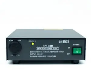 RPS-30M 30 Amp Compact Regulated Bench Power Supply - 13.8V AC-to-DC Converter with Screw Terminals & Cigarette Plug Output RPS-30M 30 Amp Compact Regulated Bench Power Supply - 13.8V AC-to-DC Converter with Screw Terminals & Cigarette Plug Output