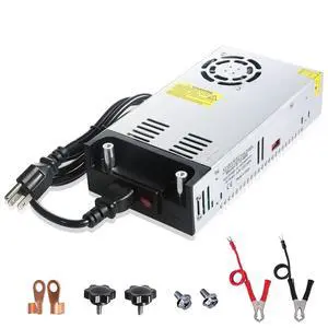 DC 12V 50A 600W Power Supply 110V AC to 12V DC Converter | 50A 600W Switching Power Supply Transformer PSU for 12Volt Motor Pump CCTV Security Camera Car Stereo 3D Printer DC 12V 50A 600W Power Supply 110V AC to 12V DC Converter | 50A 600W Switching Power Supply Transformer PSU for 12Volt Motor Pump CCTV Security Camera Car Stereo 3D Printer