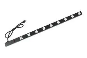 9 Outlets 3 Feet Power Cord 3 Feet Body OT3093 Heavy Duty Metal Surge Protector Power Strip with Mounting Parts - Free End Caps for Shipping Protection Only 9 Outlets 3 Feet Power Cord 3 Feet Body OT3093 Heavy Duty Metal Surge Protector Power Strip with Mounting Parts - Free End Caps for Shipping Protection Only