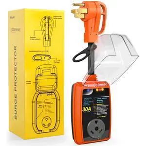 50 to 30 Amp RV Surge Protector 4200 Joules 14-50P to TT-30R | RV Power Adapter Voltage Monitor Converter 125V/3750W Waterproof Circuit Analyzer w/Extension Cord for Camper travel trailer 50 to 30 Amp RV Surge Protector 4200 Joules 14-50P to TT-30R | RV Power Adapter Voltage Monitor Converter 125V/3750W Waterproof Circuit Analyzer w/Extension Cord for Camper travel trailer
