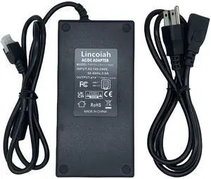 AC/DC Adapter Power Supply Compatible with Fanatec Boost Kit 180 (8NM) CSL DD/GT (Gran Turismo) DD Pro Endor6200-2400750P Endor6200-2400750-15C01 AC/DC Adapter Power Supply Compatible with Fanatec Boost Kit 180 (8NM) CSL DD/GT (Gran Turismo) DD Pro Endor6200-2400750P Endor6200-2400750-15C01