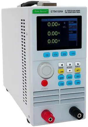 ET5410A+ Programmable DC Electronic Load Tester 400W, 0-150V/0-40A for Battery Capacity Discharge Test with USB Interface & LED Testing, Over-Voltage/Current Protection, LCD Display (Gray) ET5410A+ Programmable DC Electronic Load Tester 400W, 0-150V/0-40A for Battery Capacity Discharge Test with USB Interface & LED Testing, Over-Voltage/Current Protection, LCD Display (Gray)