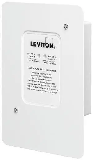 Type 2 Residential Whole House Surge Protection Panel, Outdoor NEMA 4X Rated, 51110-SRG Type 2 Residential Whole House Surge Protection Panel, Outdoor NEMA 4X Rated, 51110-SRG