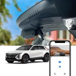 4K Dash Cam Compatible with Cadillac Lyriq 2023-2026 & Lyriq-V (with Auto-Dimming), OEM Factory Look, UHD 2160P Video, Bulit-in WiFi & APP, Loop Recording, G-Sensor, Plug & Play, 64GB Card 4K Dash Cam Compatible with Cadillac Lyriq 2023-2026 & Lyriq-V (with Auto-Dimming), OEM Factory Look, UHD 2160P Video, Bulit-in WiFi & APP, Loop Recording, G-Sensor, Plug & Play, 64GB Card