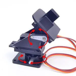Mini Pan-Tilt Kit Camera Platform - Assembled with Micro Servos, Anti-Vibration Camera Mount for FPV Drones & Planes Mini Pan-Tilt Kit Camera Platform - Assembled with Micro Servos, Anti-Vibration Camera Mount for FPV Drones & Planes