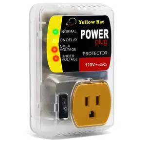 Surge Protector,Voltage Protector for Home Appliance 110V 15A 2200W 1 Pack | Multi Function, Indicator Light, Plug with Protection Wall Mount, Power Suppressor for Refrigerator/TV/PC Surge Protector,Voltage Protector for Home Appliance 110V 15A 2200W 1 Pack | Multi Function, Indicator Light, Plug with Protection Wall Mount, Power Suppressor for Refrigerator/TV/PC