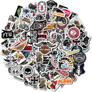 179 Pcs Motorcycle Stickers - Strong Adhesive & Waterproof Stickers for Adults, Small Stickers, Gifts for Men Vinyl Stickers 179 Pcs Motorcycle Stickers - Strong Adhesive & Waterproof Stickers for Adults, Small Stickers, Gifts for Men Vinyl Stickers
