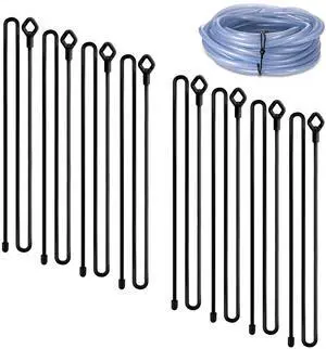 8pcs Rubber Twist Ties, 32-Inch Silicone Cable Ties Reusable | Twist Ties Heavy Duty, Bendable Cable Ties for Bundling and Holding, Black Silicone Twist Ties for Indoor and Outdoor Use 8pcs Rubber Twist Ties, 32-Inch Silicone Cable Ties Reusable | Twist Ties Heavy Duty, Bendable Cable Ties for Bundling and Holding, Black Silicone Twist Ties for Indoor and Outdoor Use