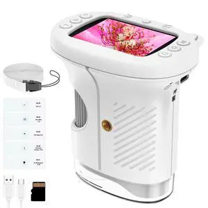 Kids Handheld Digital Microscope 1000X: Science Gift Kit STEM Toy Ages 5-13 | 8GB SD Card for Photo/video, Rechargeable, 2.4" Screen, 8 LEDs, Portable Magnifying Glass Pocket Miniscope for Girls Boys Kids Handheld Digital Microscope 1000X: Science Gift Kit STEM Toy Ages 5-13 | 8GB SD Card for Photo/video, Rechargeable, 2.4" Screen, 8 LEDs, Portable Magnifying Glass Pocket Miniscope for Girls Boys