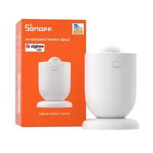 SenseGuard SNZB-03PR2 Zigbee Motion Sensor with Light Sensor for Light Control, Alarm System, Automation, Illuminance History, Compaitble with Home Assistant, Alexa, SmartThings SenseGuard SNZB-03PR2 Zigbee Motion Sensor with Light Sensor for Light Control, Alarm System, Automation, Illuminance History, Compaitble with Home Assistant, Alexa, SmartThings