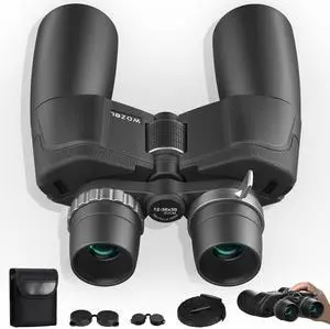 12-36X50 High Powered Zoom Binoculars for Adults - HD Professional Binoculars with Large Vision - Waterproof Binocular with Low Light for Bird Watching Travel Hunting Sports Cruise Outdoor 12-36X50 High Powered Zoom Binoculars for Adults - HD Professional Binoculars with Large Vision - Waterproof Binocular with Low Light for Bird Watching Travel Hunting Sports Cruise Outdoor