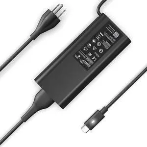 Replacement for Dell 130W Laptop Charger USB C Computer XPS 15 17 9575 9500 9510 9520 9530 9700 9710 9720 9730,Precision 5470 5480 5550 5560 5570 3560 3570 3571 2in1,Latitude Type C Power Cord Adapter Replacement for Dell 130W Laptop Charger USB C Computer XPS 15 17 9575 9500 9510 9520 9530 9700 9710 9720 9730,Precision 5470 5480 5550 5560 5570 3560 3570 3571 2in1,Latitude Type C Power Cord Adapter