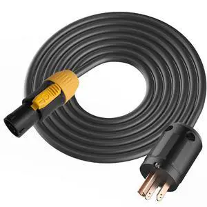 12AWG PowerCon True CableNEMA5-15P to SAC3FX PowerCon True-10FT | P65 Profeesional Hand-Built for LED Screen Beam Moving Head Light, Stage Light Power,Audio Video Equipment and More 12AWG PowerCon True CableNEMA5-15P to SAC3FX PowerCon True-10FT | P65 Profeesional Hand-Built for LED Screen Beam Moving Head Light, Stage Light Power,Audio Video Equipment and More