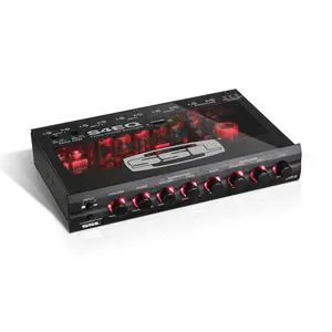 S4EQ 4 Band Pre-Amp Car Audio Stereo Equalizer S4EQ 4 Band Pre-Amp Car Audio Stereo Equalizer