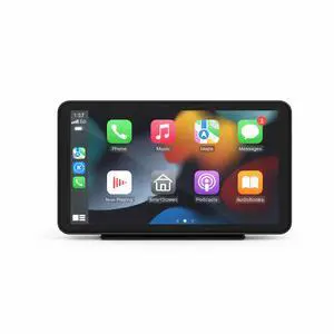 Wireless Carplay Screen for Car,7" Portable Apple Carplay and Android auto, GPS Navigation, Mirror Link, Siri & Voice Control Wireless Carplay Screen for Car,7" Portable Apple Carplay and Android auto, GPS Navigation, Mirror Link, Siri & Voice Control