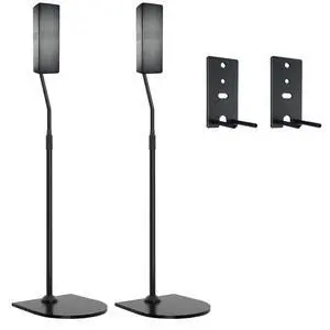 Adjustable Stand for Bose Speaker Stands, for OmniJewel Lifestyle 650, Surround Speaker 700, Floor Speakers Stands for Bose Floor Stand, with OmniJewel Bracket, Black (Pack of 2) Adjustable Stand for Bose Speaker Stands, for OmniJewel Lifestyle 650, Surround Speaker 700, Floor Speakers Stands for Bose Floor Stand, with OmniJewel Bracket, Black (Pack of 2)