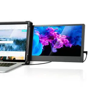 Portable Monitor for Laptop Screen Extender Dual Monitor 12 Inch FHD 1080P IPS Display USB-A/Type-C/HDMI/Speakers for 13-16 Inch Computer Mac Windows Phone Portable Monitor for Laptop Screen Extender Dual Monitor 12 Inch FHD 1080P IPS Display USB-A/Type-C/HDMI/Speakers for 13-16 Inch Computer Mac Windows Phone