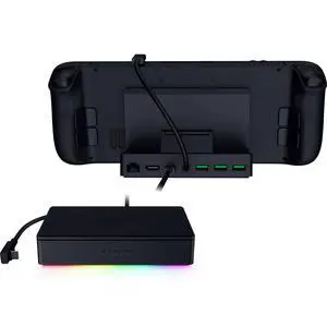 Handheld Dock Chroma, Charging Hub & Expand Connectivity, 100W | For Mobile Gaming & Tablets, Compatible with iPhone 16, Steam Deck, ROG Ally, Switch & More, USB-C, USB-A (3), HDMI, GbE Handheld Dock Chroma, Charging Hub & Expand Connectivity, 100W | For Mobile Gaming & Tablets, Compatible with iPhone 16, Steam Deck, ROG Ally, Switch & More, USB-C, USB-A (3), HDMI, GbE