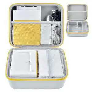 Hard Shell Case for KODAK Dock Plus 4PASS 4x6 Photo Printer | Custom Molded Organizer, Stores 4x6 Photo Paper, Ink Cartridges, Paper Tray and Power Adapter, Carry Handle, Case Only, Black Hard Shell Case for KODAK Dock Plus 4PASS 4x6 Photo Printer | Custom Molded Organizer, Stores 4x6 Photo Paper, Ink Cartridges, Paper Tray and Power Adapter, Carry Handle, Case Only, Black