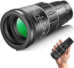 16X52 Mini Monocular Telescope High Powered for Adults, Birthday Gifts for Men Dad Him Husband Teen Boys, BAK4 & FMC Prism Scope for Birdwatching Outdoors Hunting, Cool Gadgets for Men 16X52 Mini Monocular Telescope High Powered for Adults, Birthday Gifts for Men Dad Him Husband Teen Boys, BAK4 & FMC Prism Scope for Birdwatching Outdoors Hunting, Cool Gadgets for Men